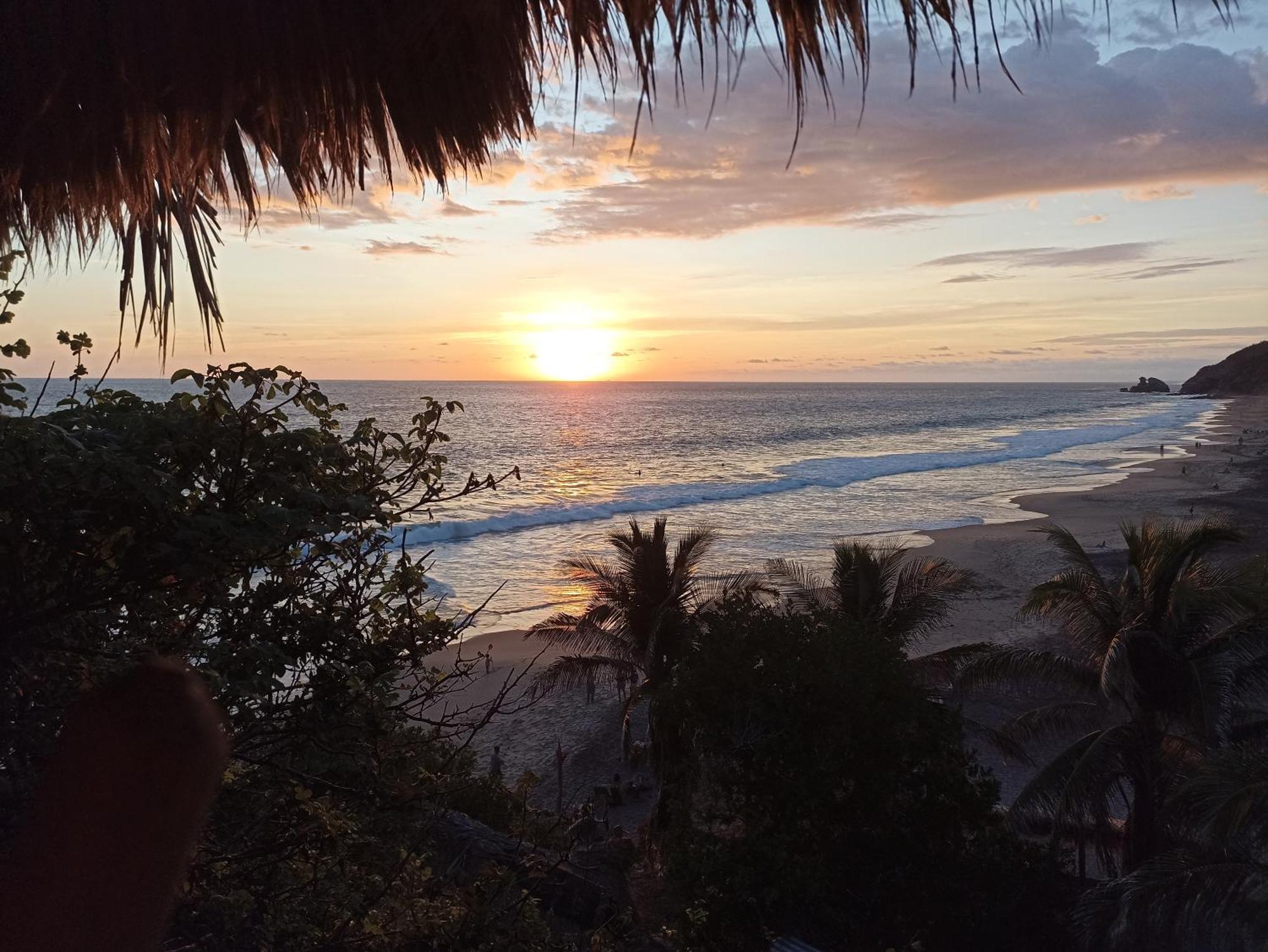 Punta Sur, Frente Al Mar Y El Atardecer Hotel Mazunte Buitenkant foto