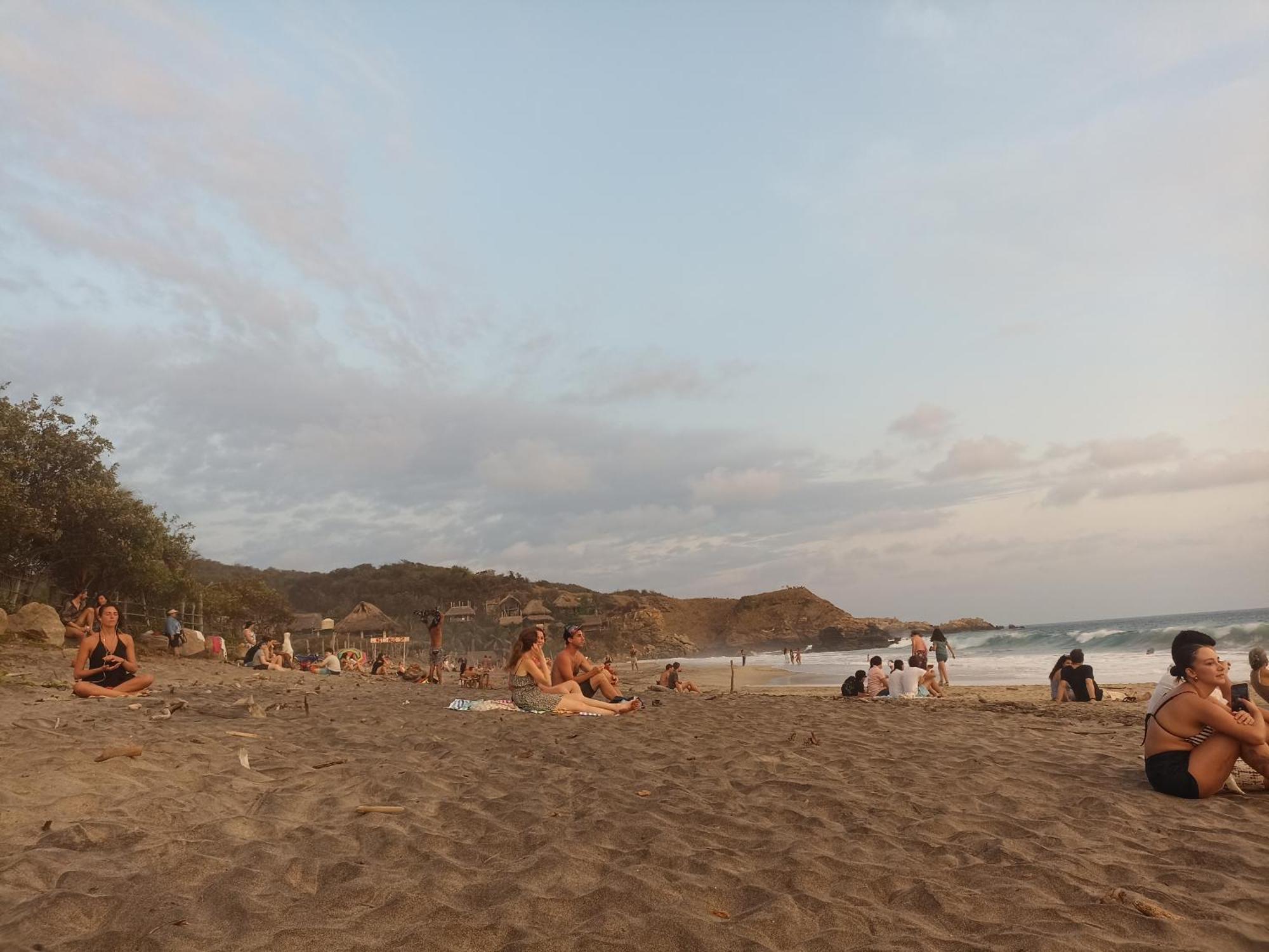 Punta Sur, Frente Al Mar Y El Atardecer Hotel Mazunte Buitenkant foto
