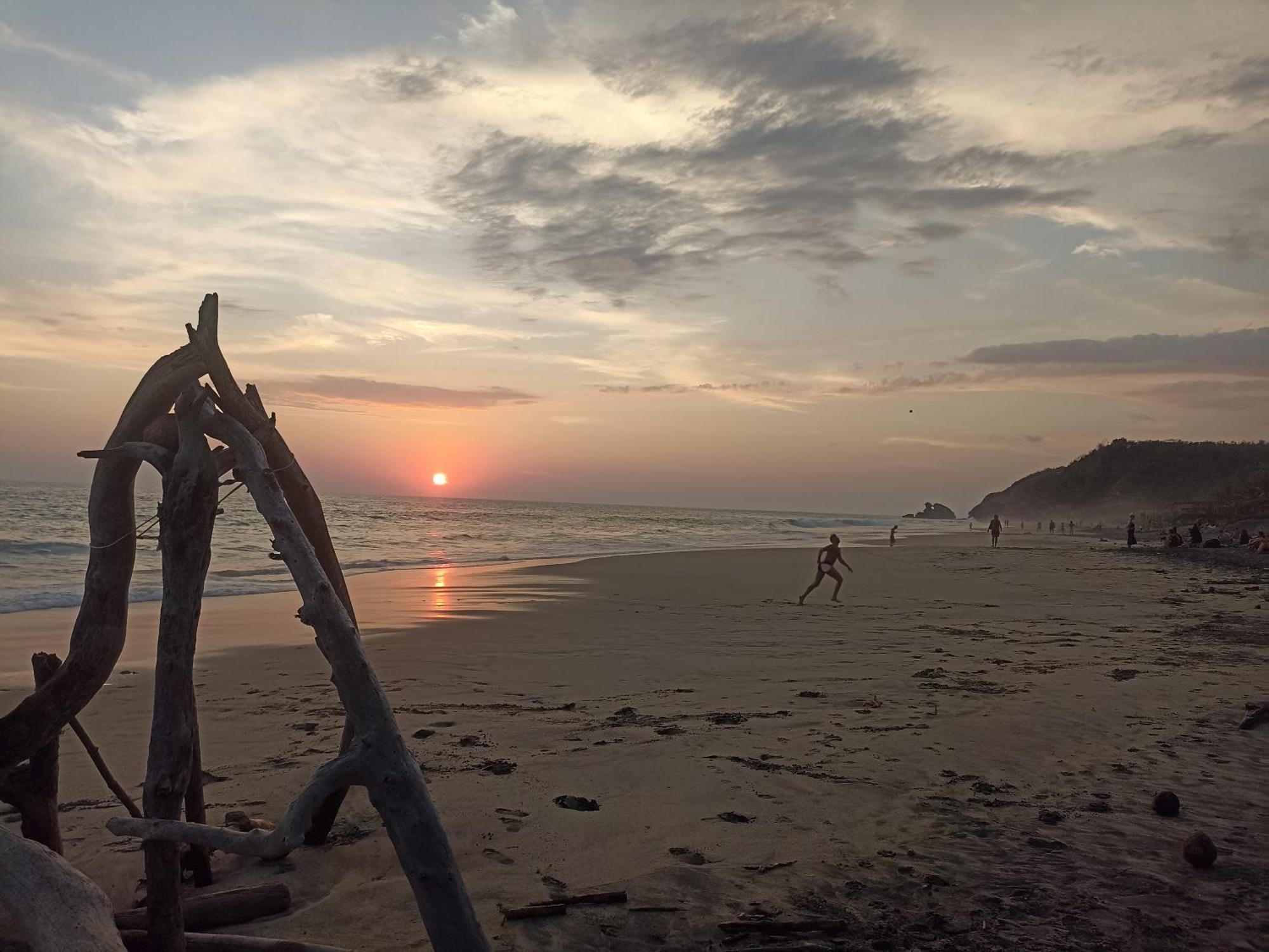 Punta Sur, Frente Al Mar Y El Atardecer Hotel Mazunte Buitenkant foto